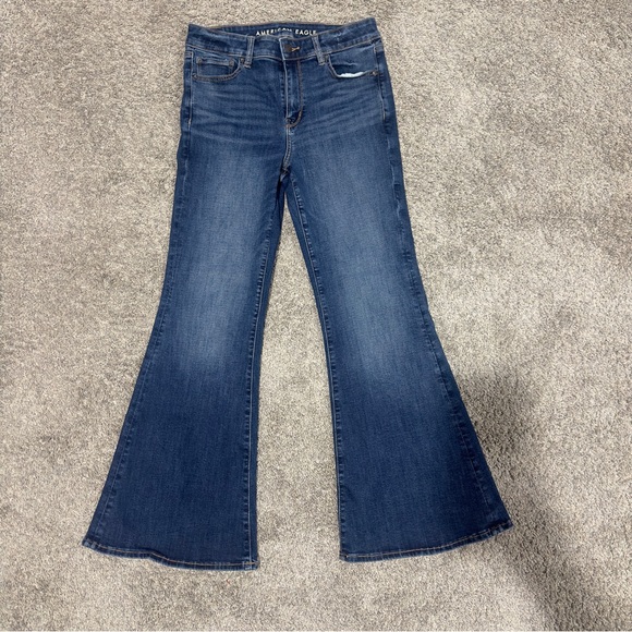 American Eagle Festival Flare Hi-rise Jeans - Picture 2 of 11